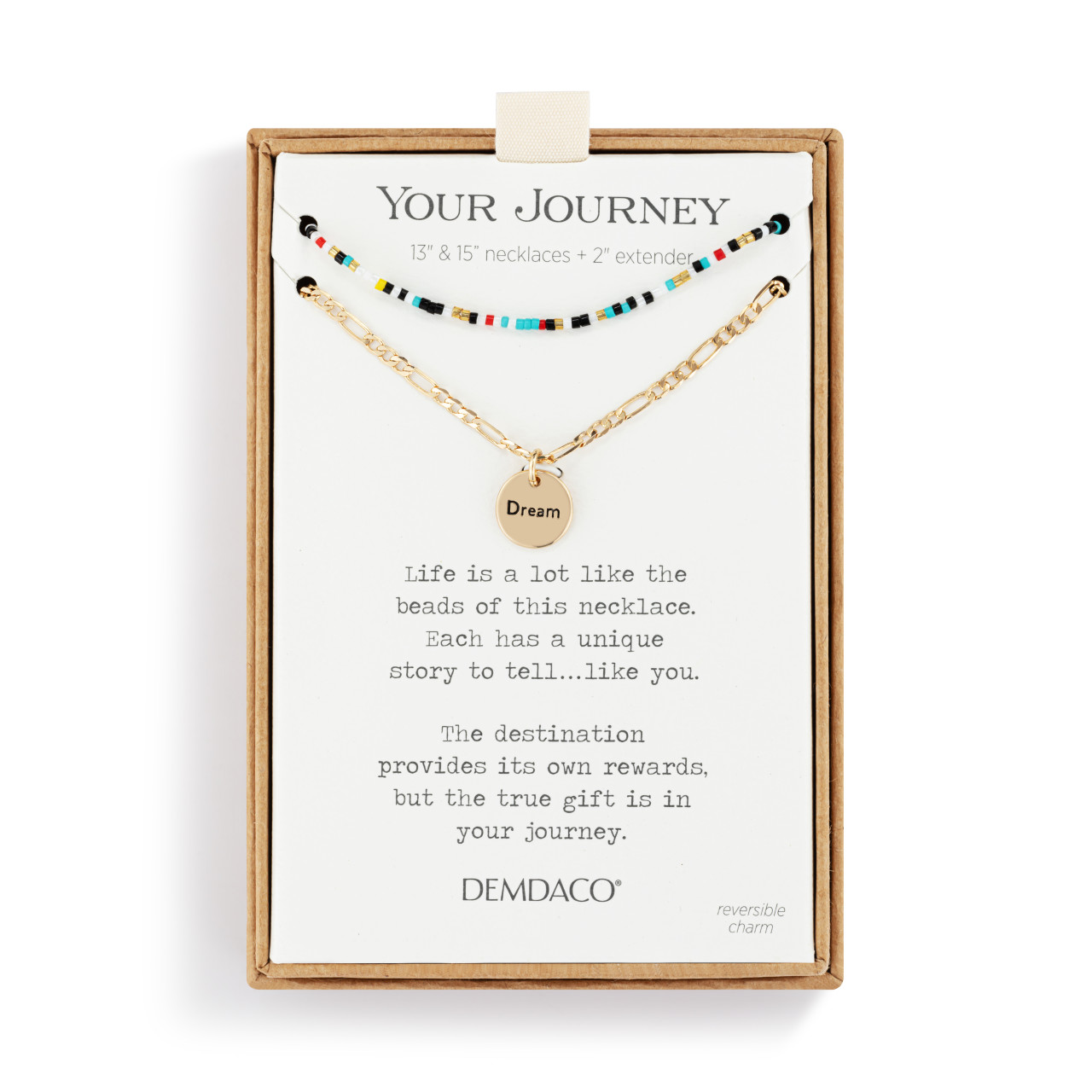 Your Journey Beaded Necklace - Dream It thumbnail