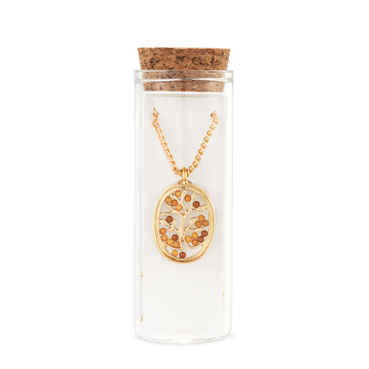 Mustard Seed Necklace - Gold thumbnail