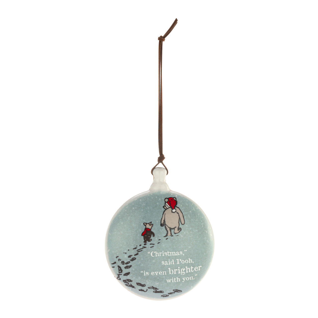 Brighter With You Disc Ornament thumbnail