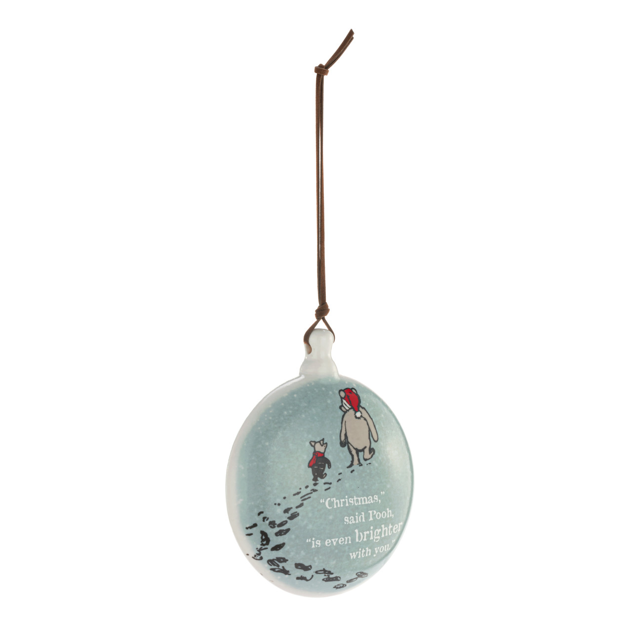 Brighter With You Disc Ornament thumbnail