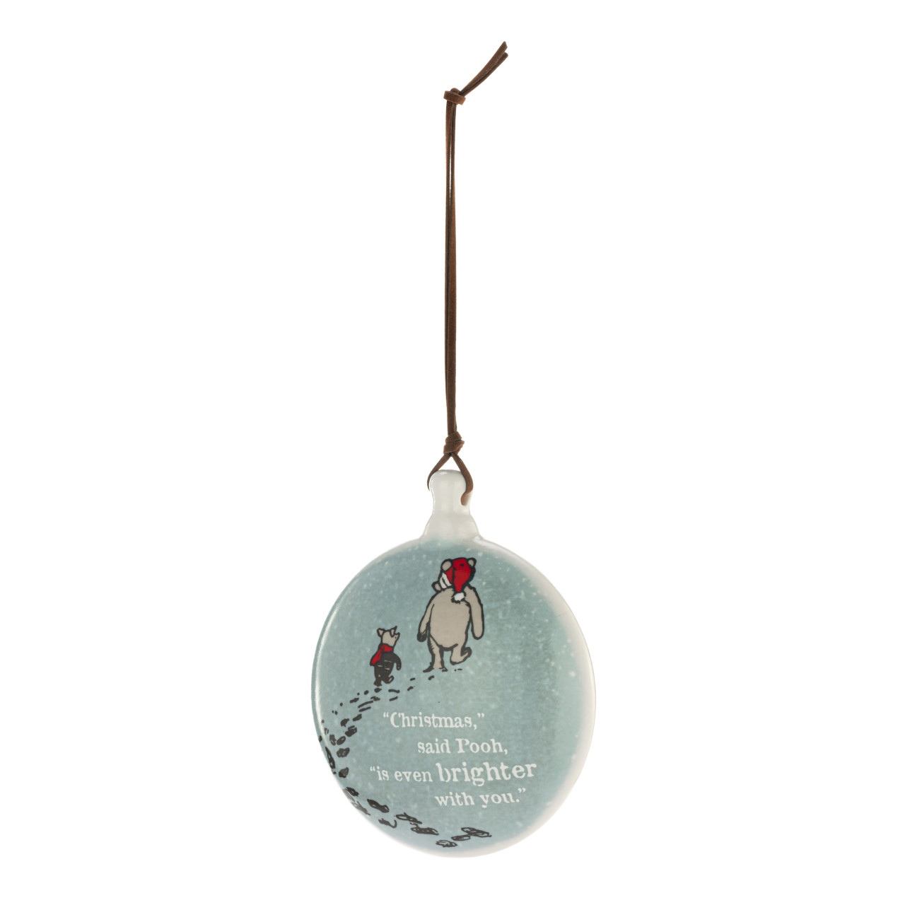 Brighter With You Disc Ornament thumbnail