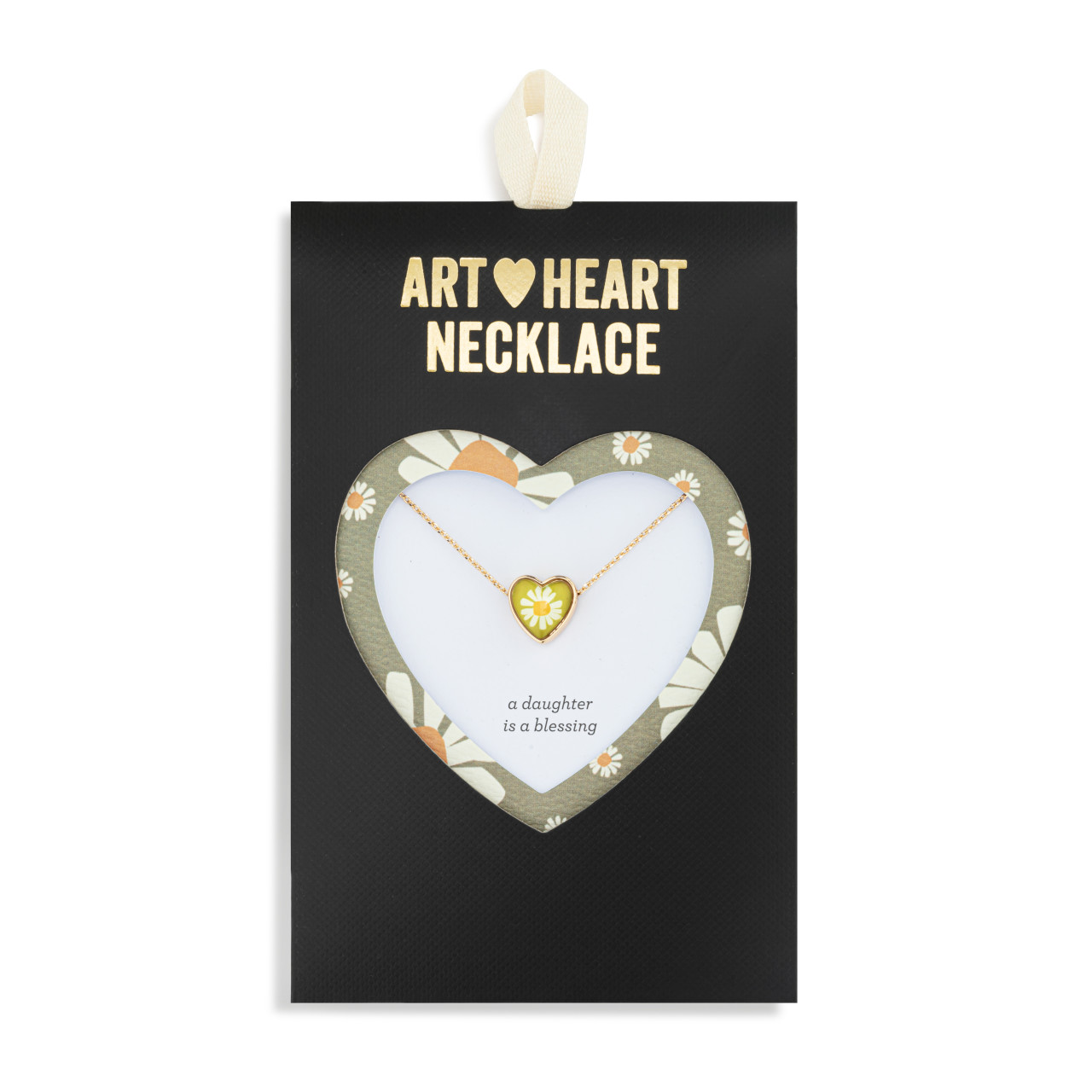 Art Heart Necklace - Daughter thumbnail