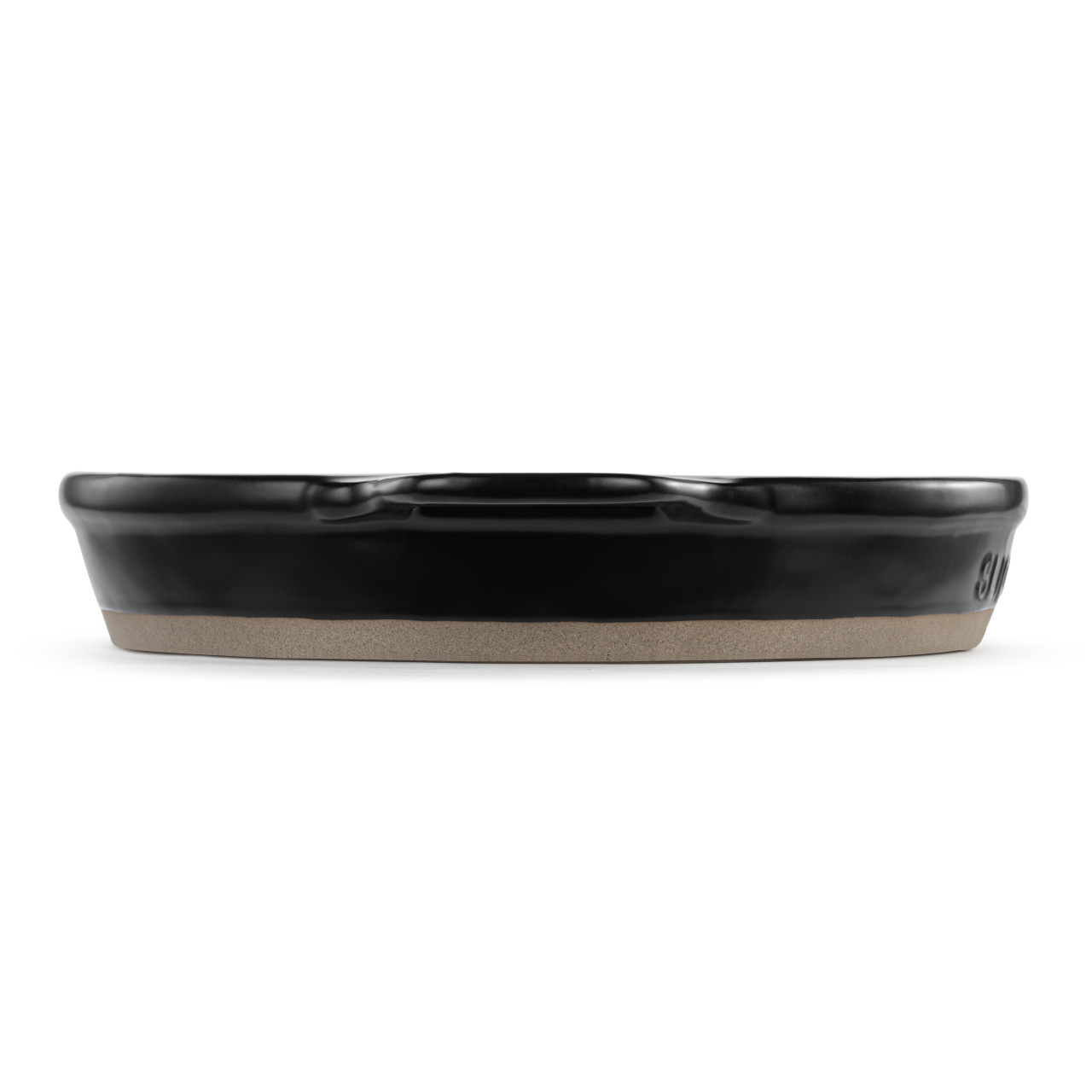 Black Gather 'Round Pie Dish thumbnail