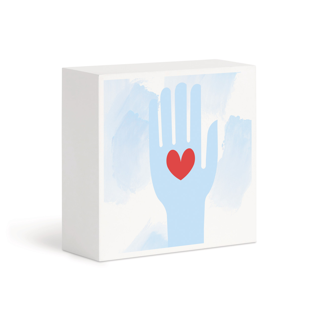 Love in Hand Wall Art - 4"sq thumbnail