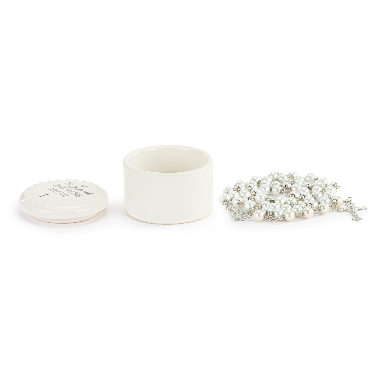 Trinket Box & Rosary - Lord Bless You thumbnail
