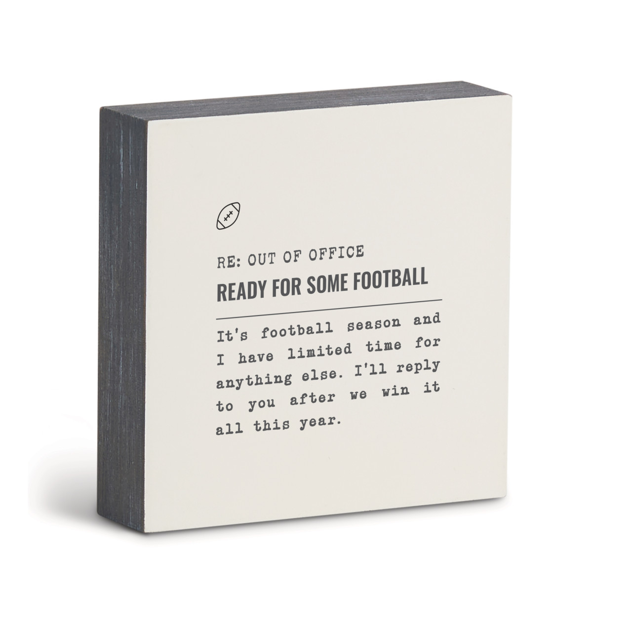 Football Wall Art - 6"sq. thumbnail