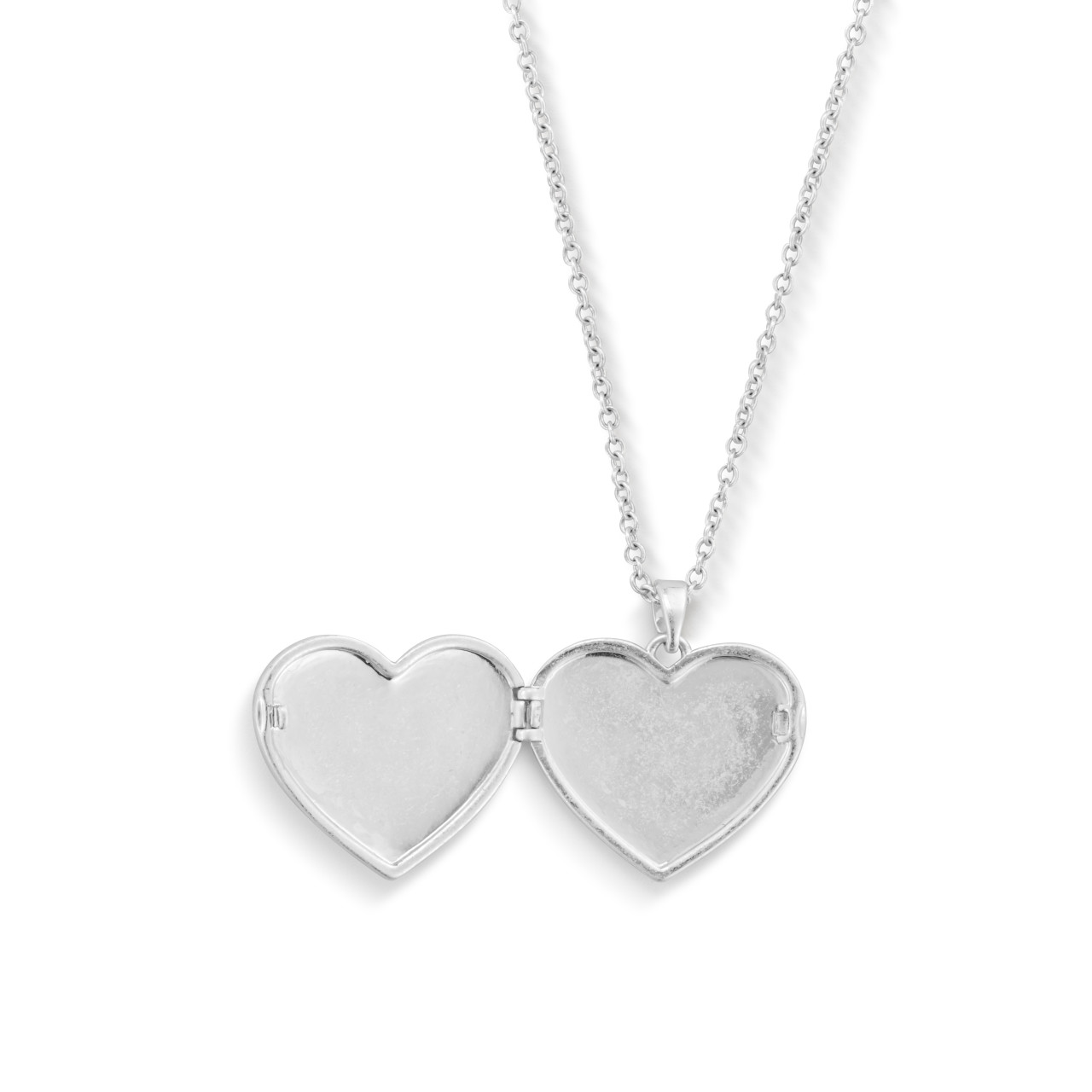 Pawprint Love You Locket - Silver thumbnail
