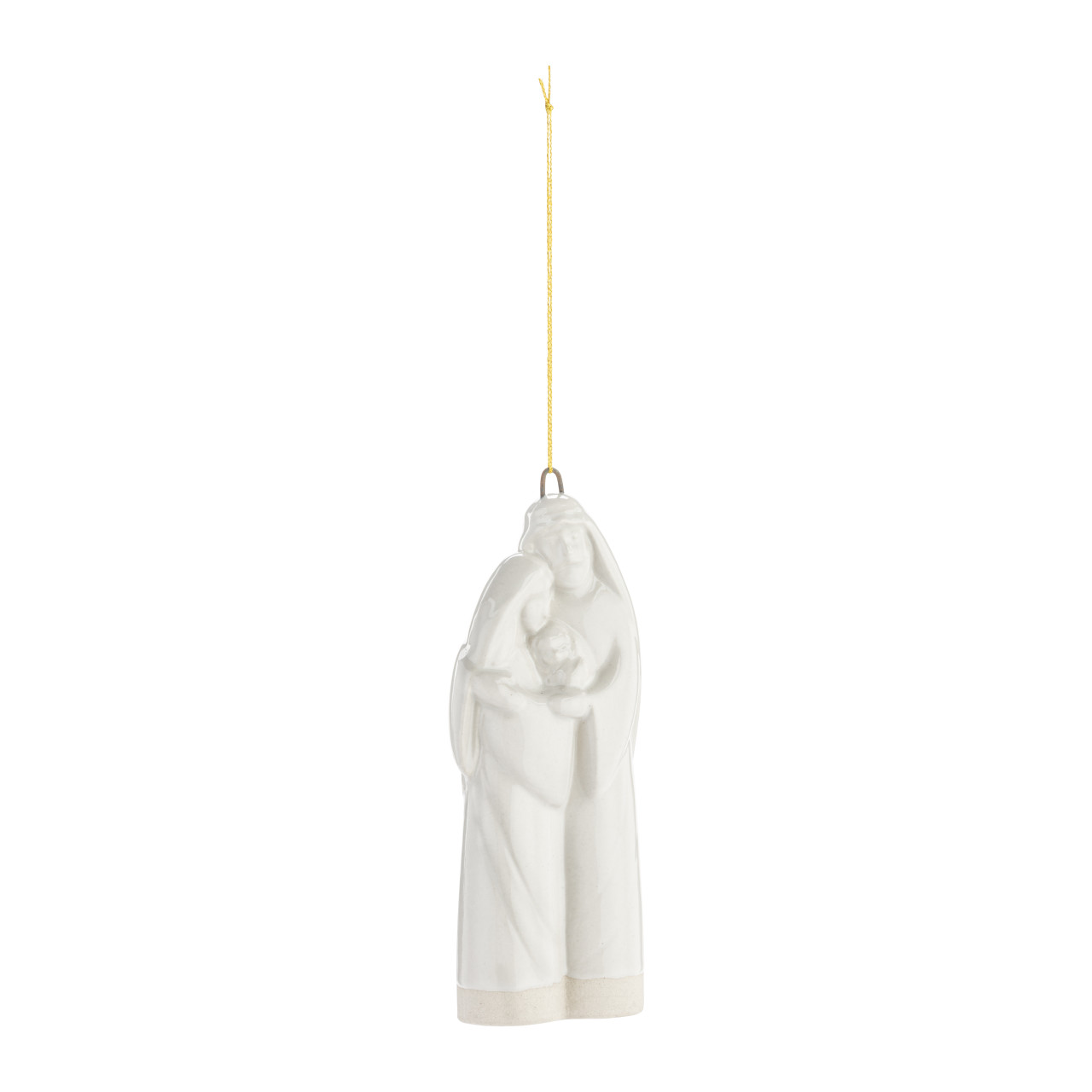 Ceramic Holy Family Ornament thumbnail