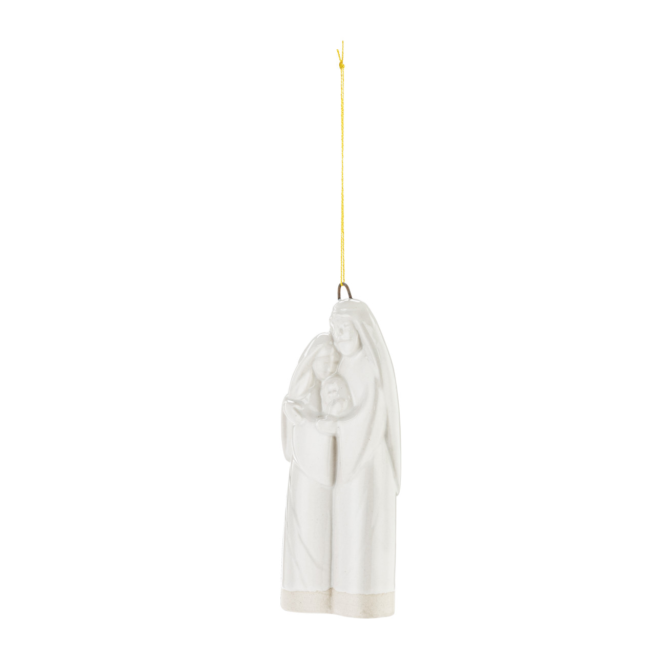 Ceramic Holy Family Ornament thumbnail