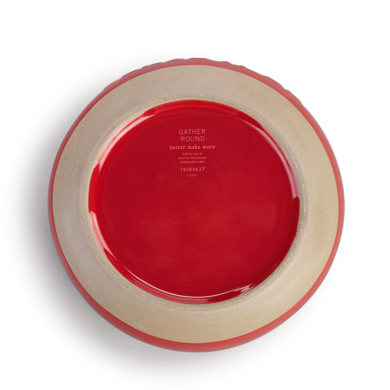 Red Serve It Up Serving Bowl thumbnail