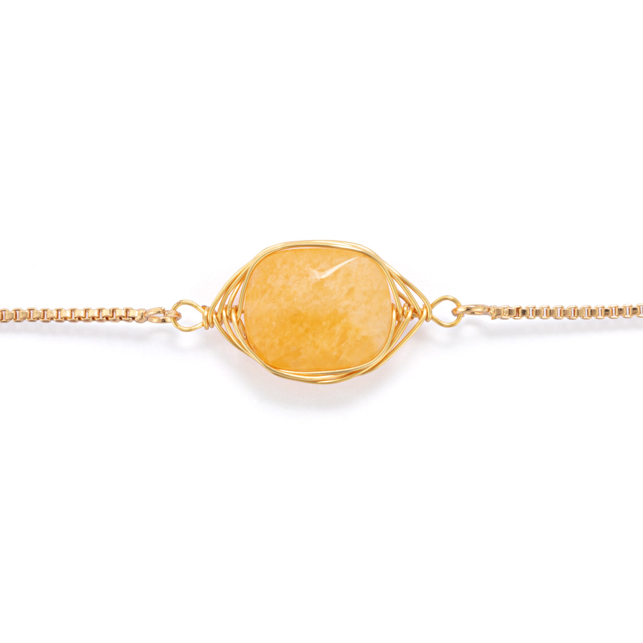 BeMindful Bracelet - Yellow Jade thumbnail