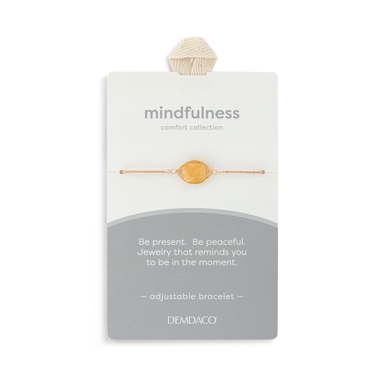 BeMindful Bracelet - Yellow Jade thumbnail