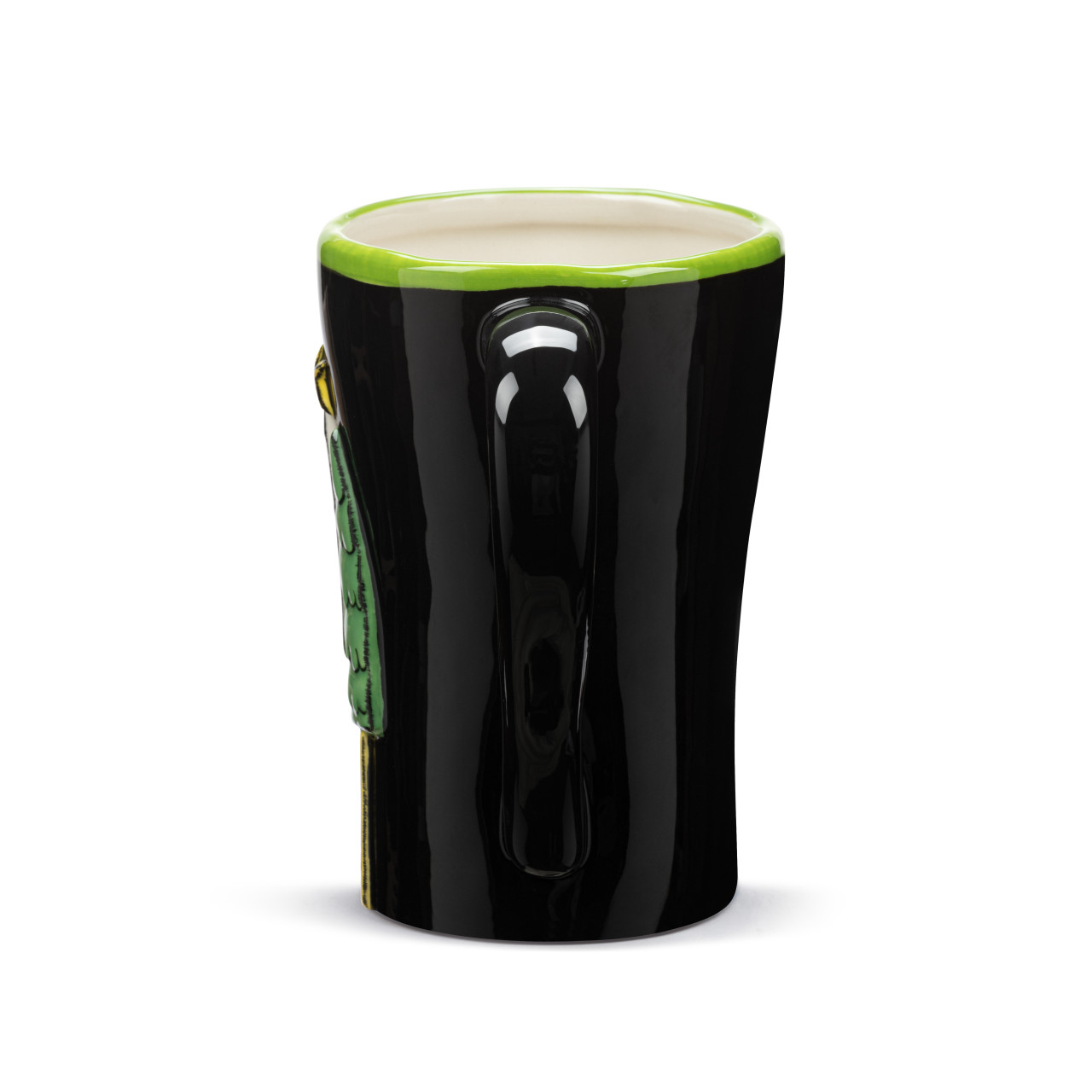Tracy Pesche Black Stoneware Evening Trees Mug 16oz thumbnail