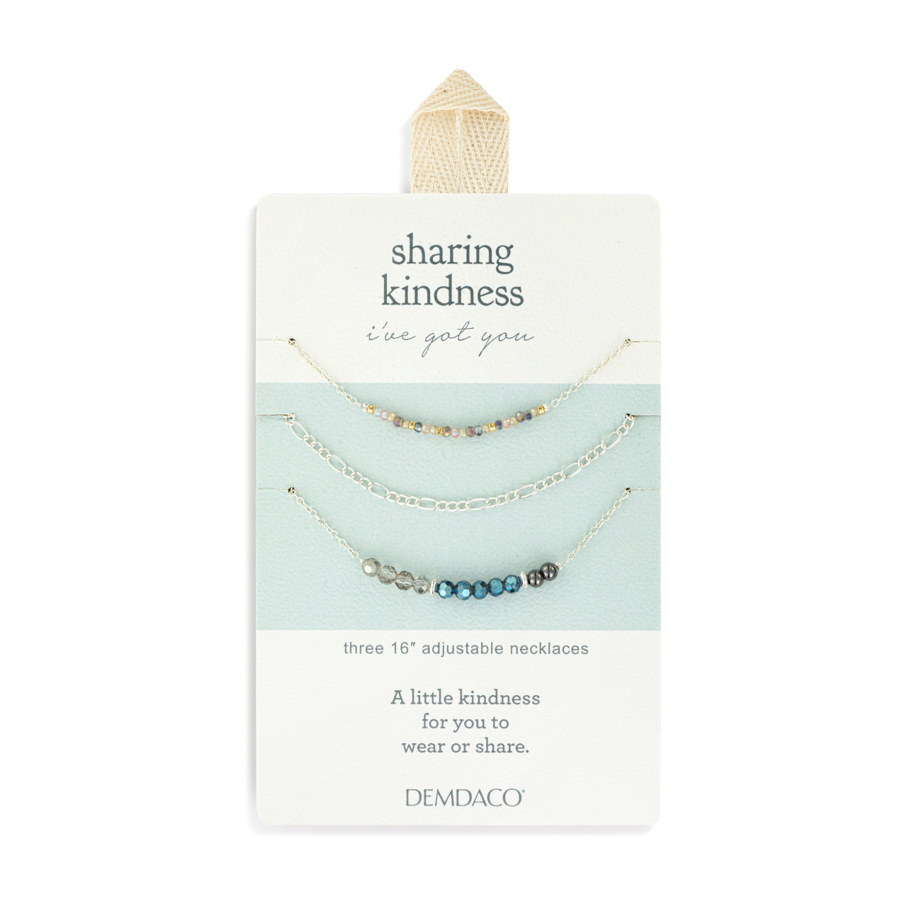 Necklace Set of 3 - Gunmetal Silver thumbnail