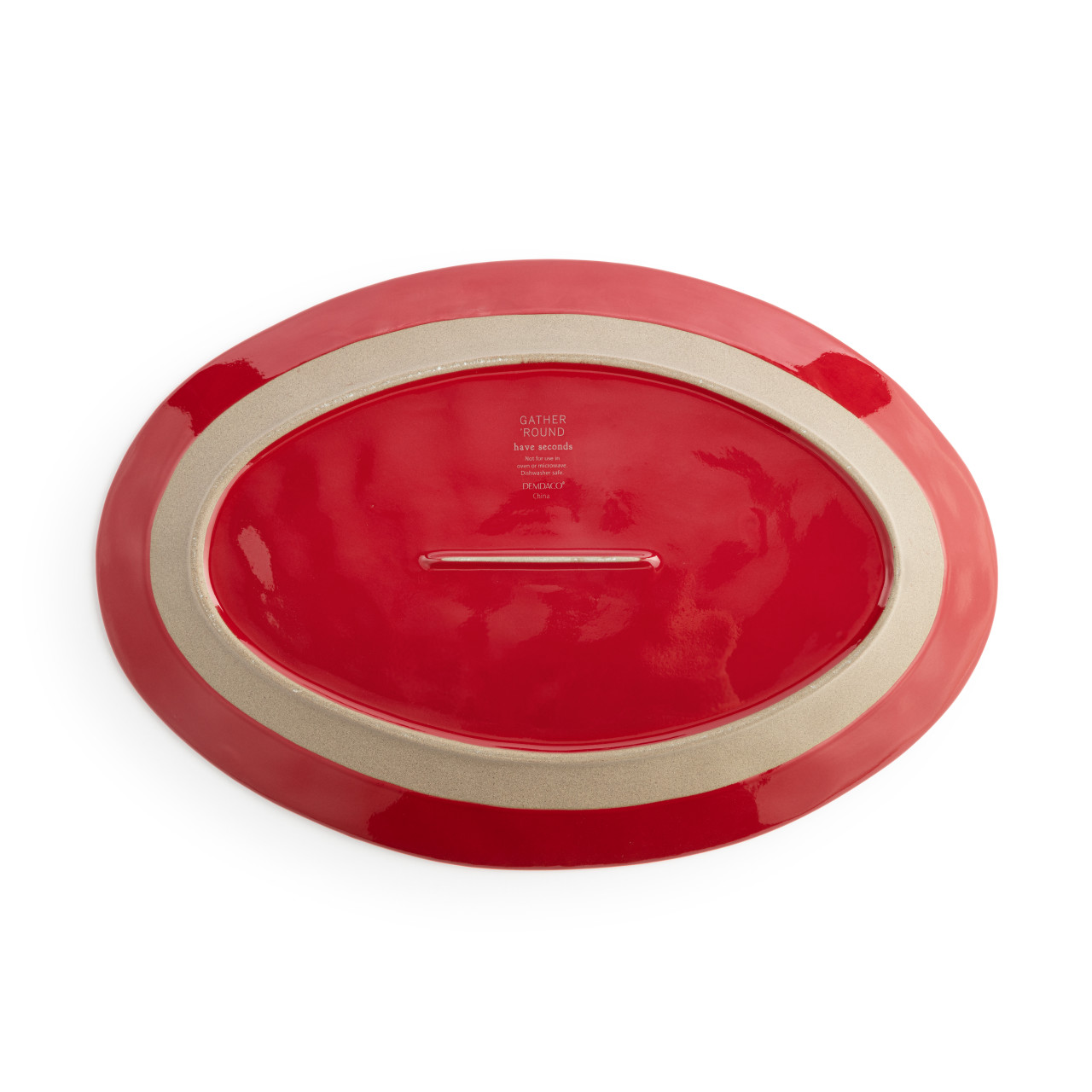 Red Gather 'Round Platter thumbnail