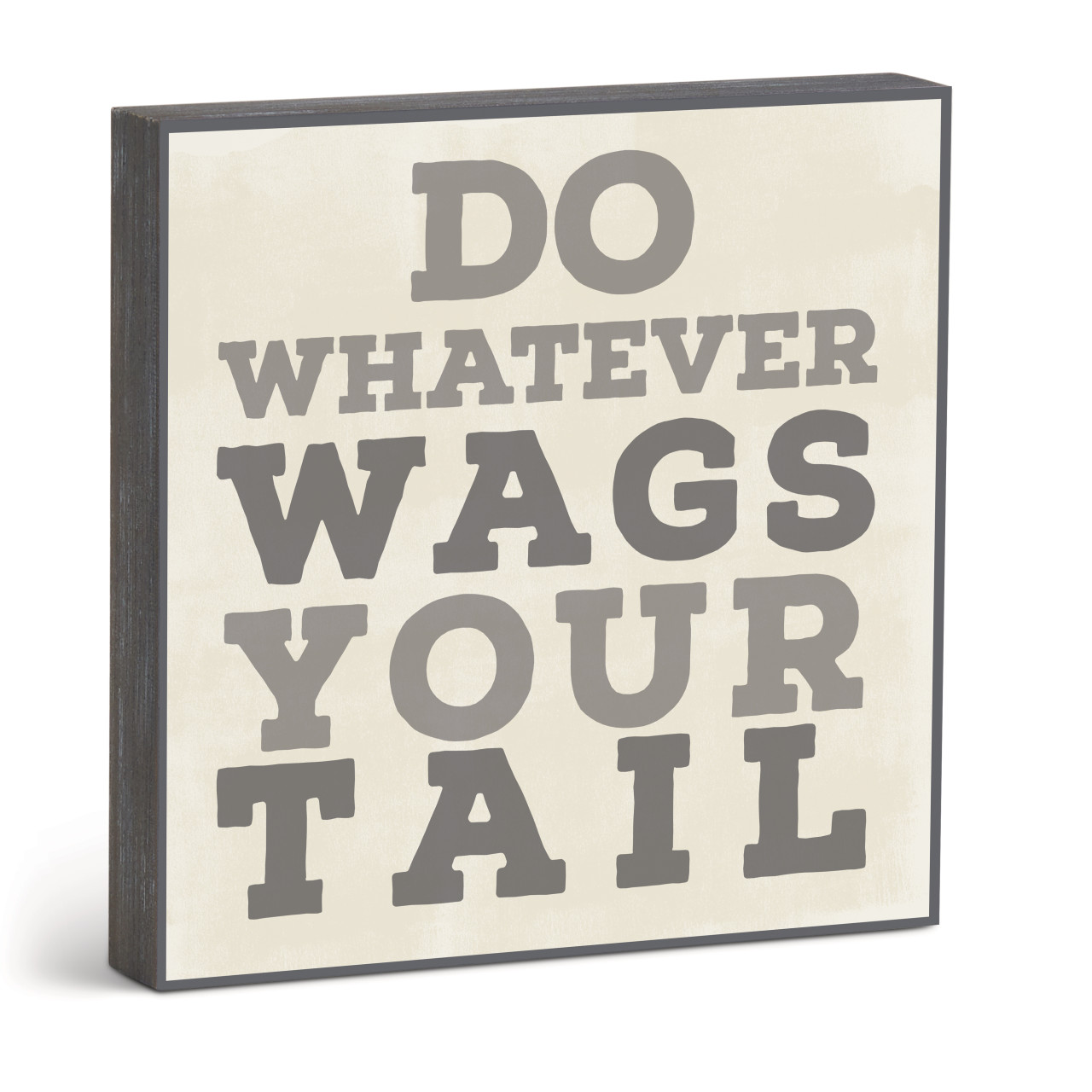 Wags Your Tail Wall Art - 10"sq. thumbnail