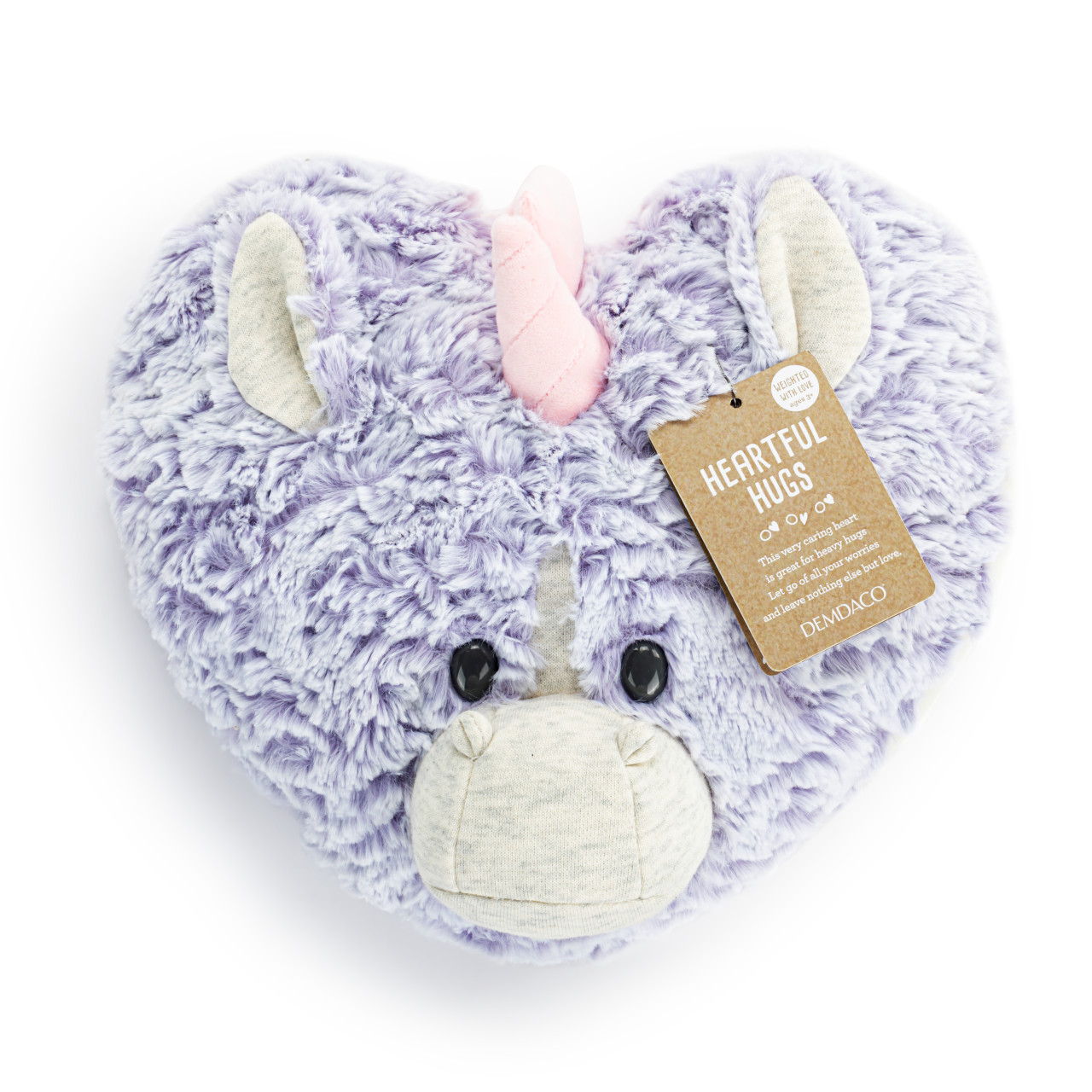 Heartful Hugs Weighted Heart - Unicorn thumbnail