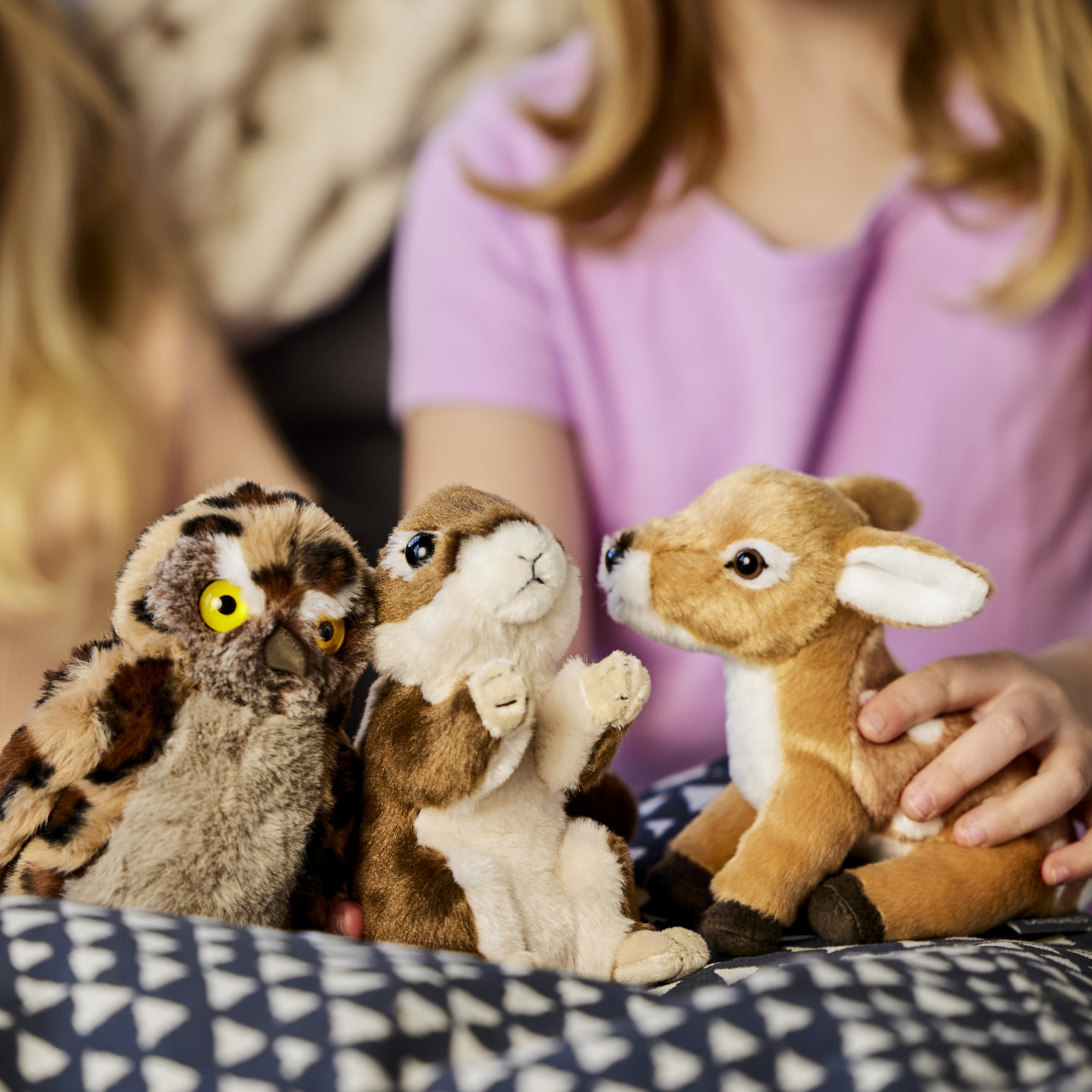 Animalcraft Elf Owl Beanbag Stuffed Animal 3" x 5" thumbnail