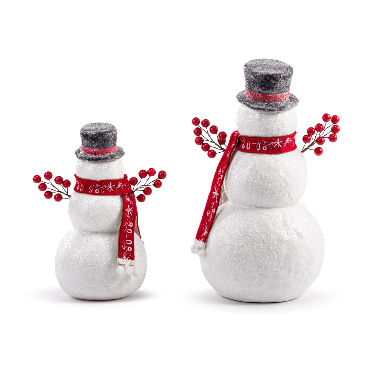 Snowmen Berry Branch Figures - 2 Assorted thumbnail