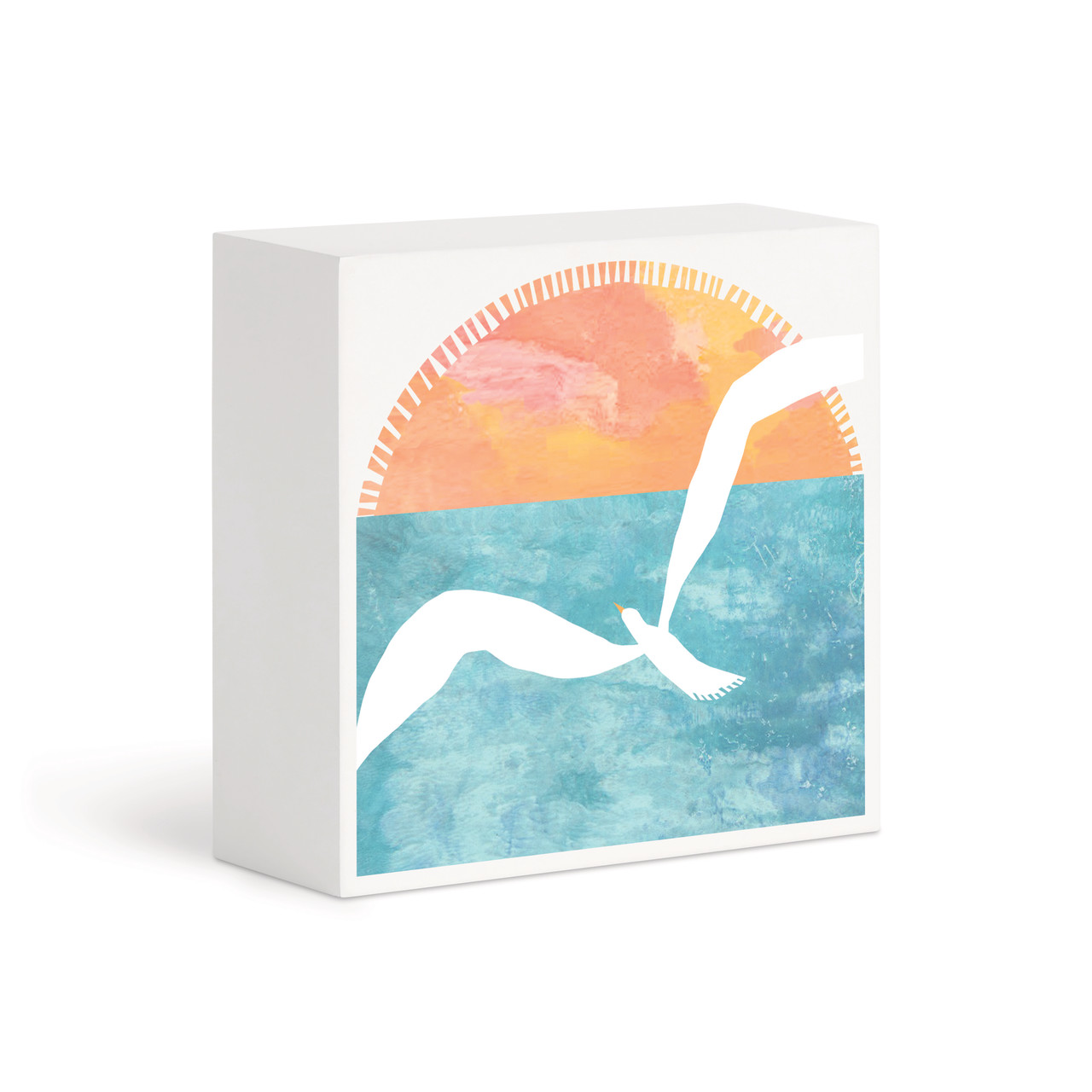 Sunset Dove Wall Art - 4"sq thumbnail