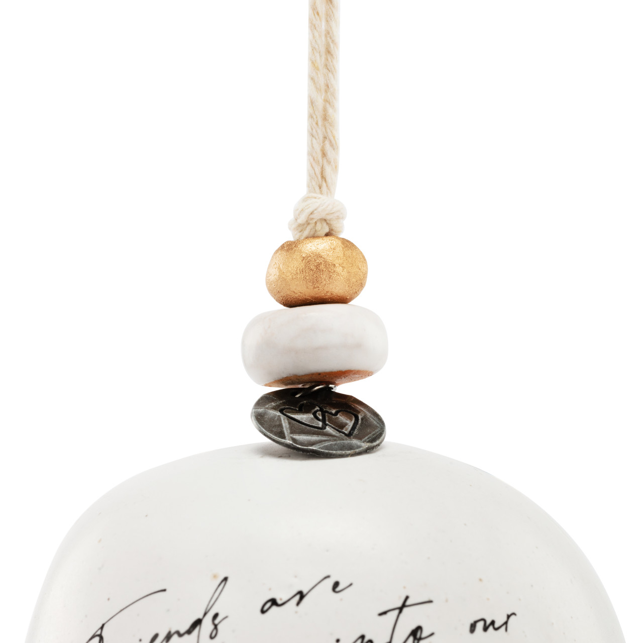 Inspired Collection Friends Together Hanging Inspired Bell 3.5" x 3.5" thumbnail