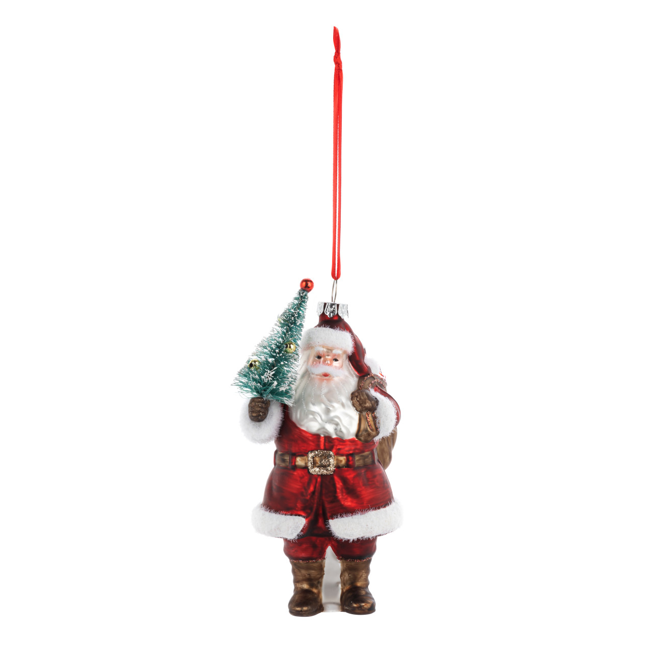 Here Comes Santa Claus Ornament thumbnail