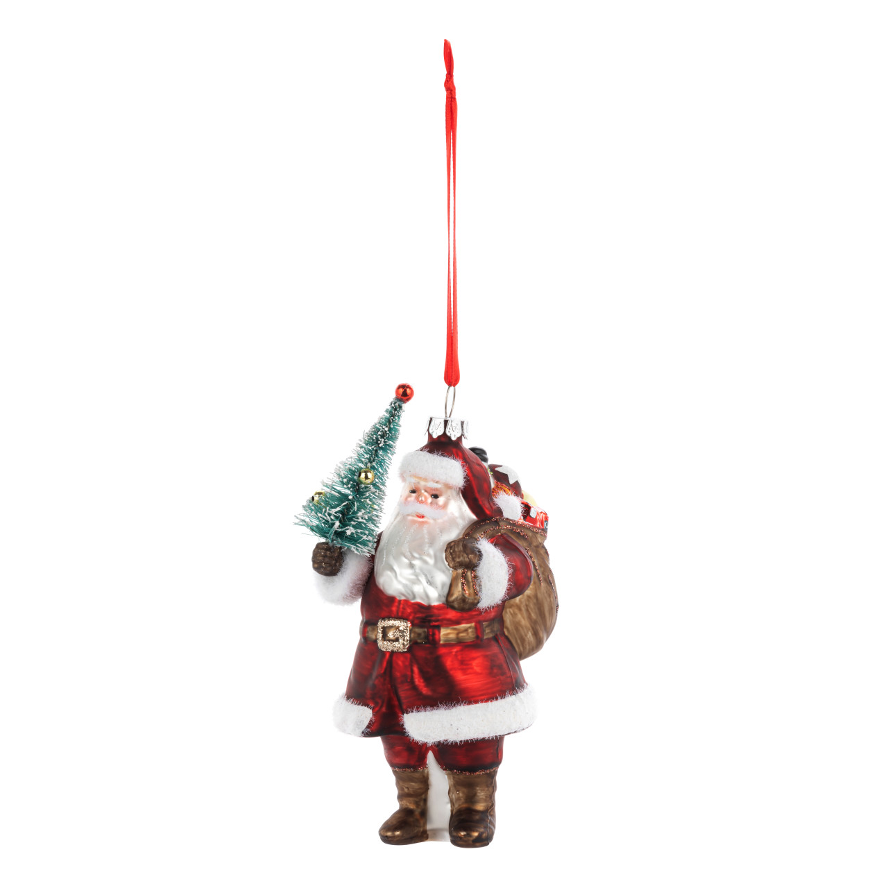 Here Comes Santa Claus Ornament thumbnail