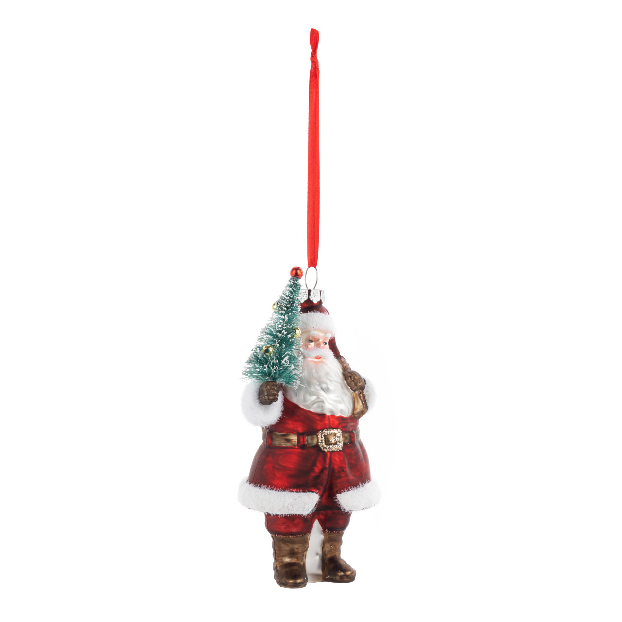 Here Comes Santa Claus Ornament thumbnail