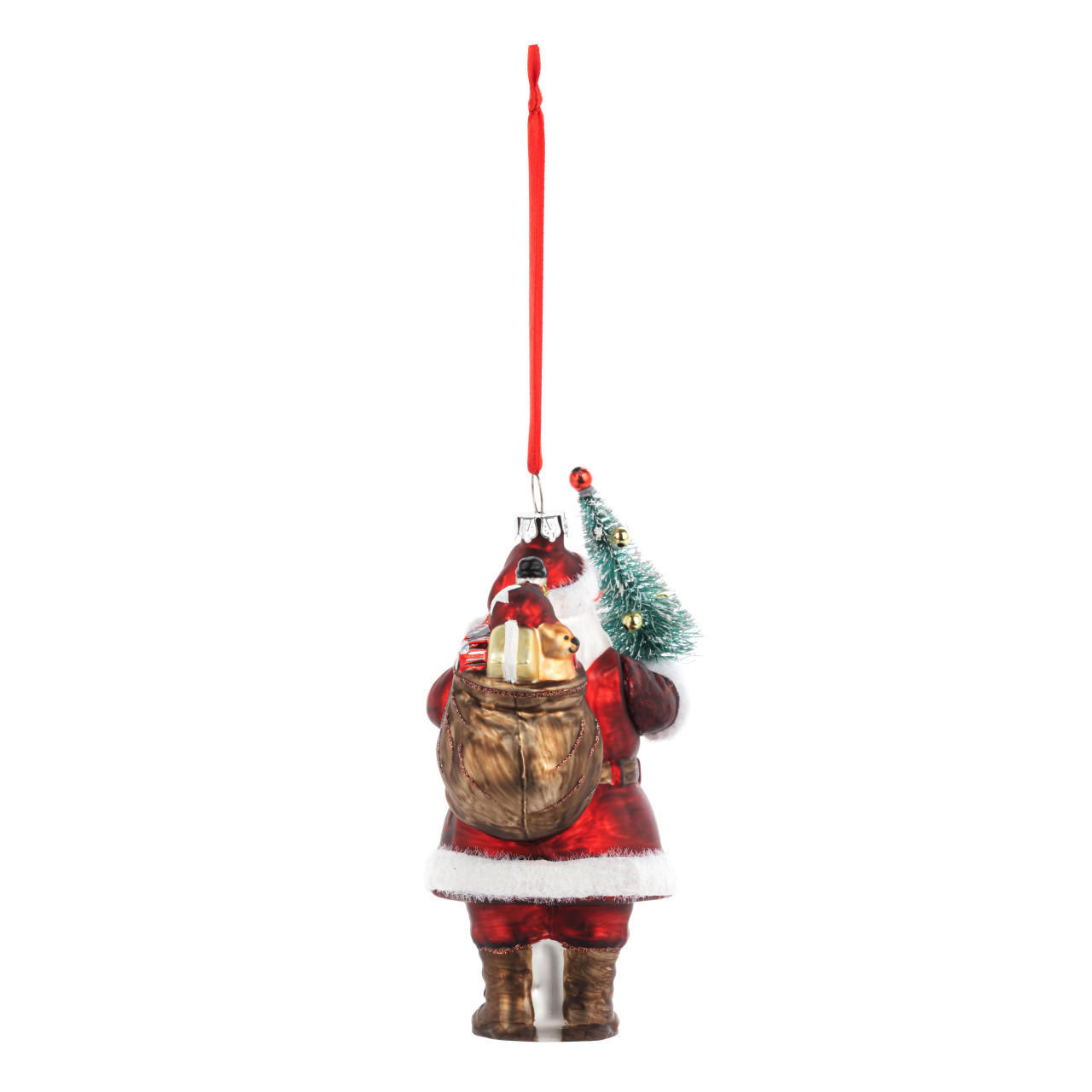 Here Comes Santa Claus Ornament thumbnail
