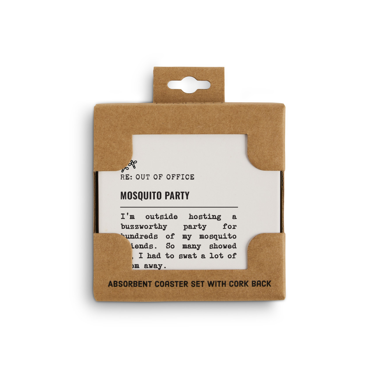 Mosquito Party Coasters - Set of 4 thumbnail