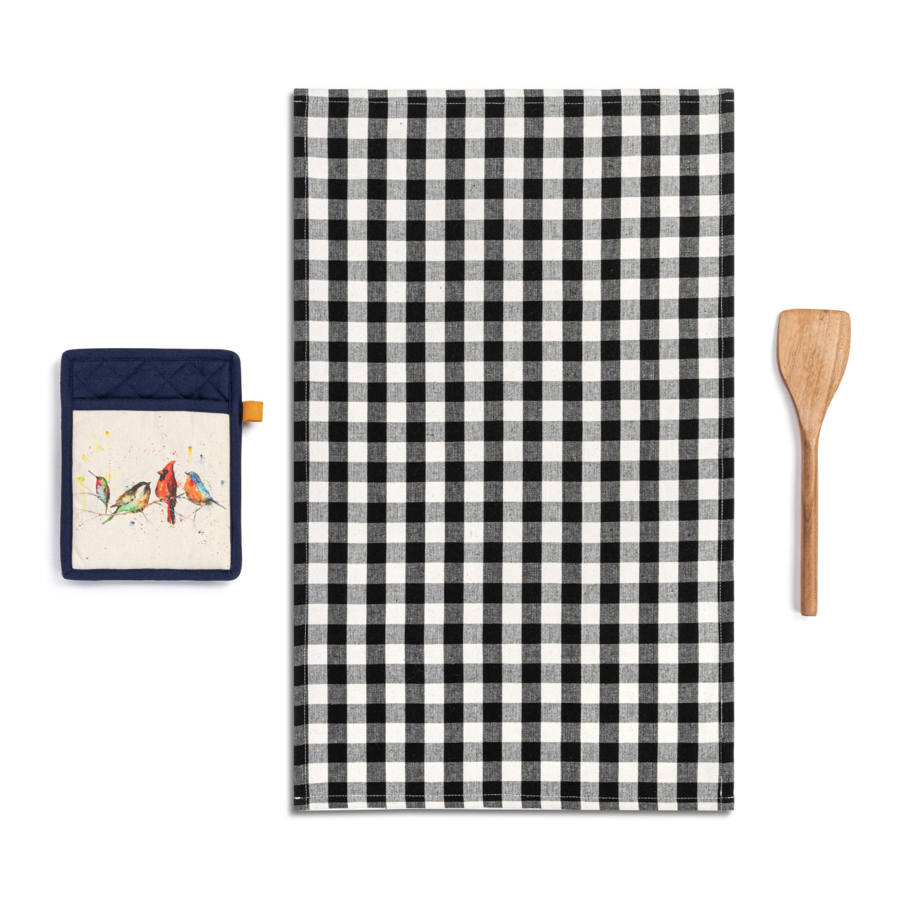 Little Birds Hot Pad & Towel with Spatula Set thumbnail