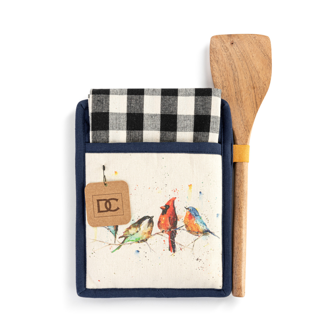 Little Birds Hot Pad & Towel with Spatula Set thumbnail
