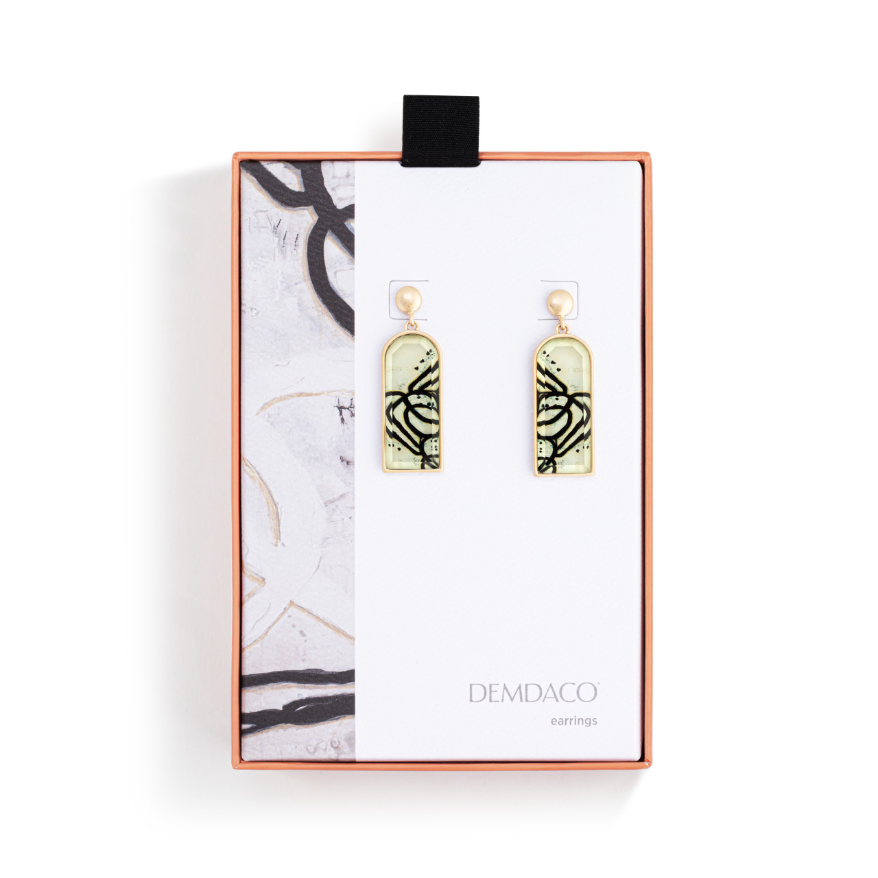 ArtLifting Earrings - Black and White thumbnail