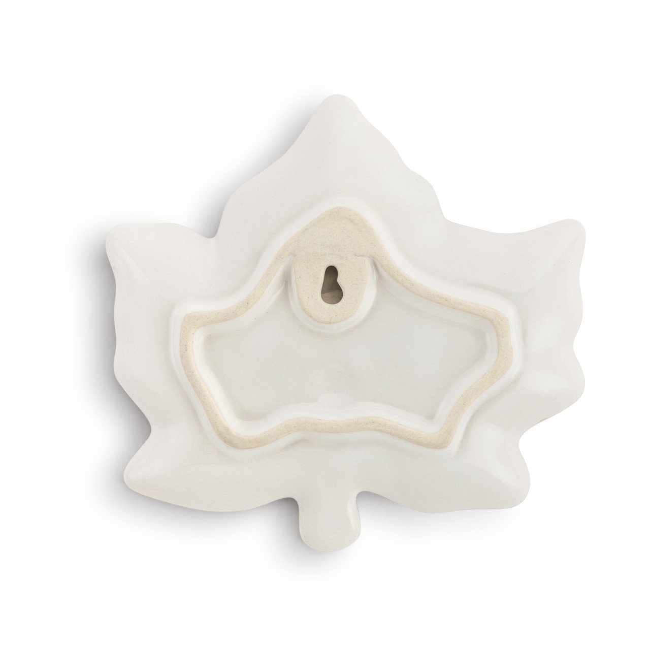 Leaf Shaped Ceramic Plate - 5in thumbnail