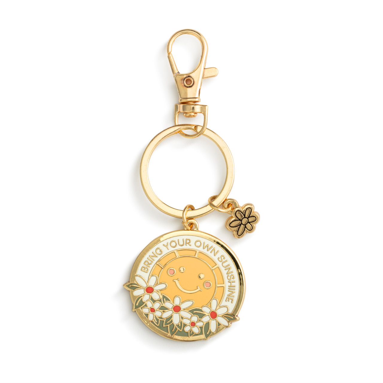 Sharing Kindness Keychain - Sunshine 1in thumbnail