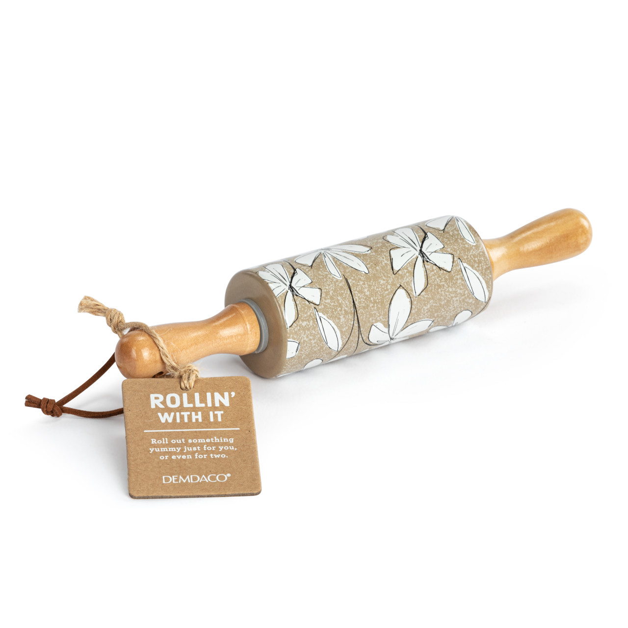 Magnolia Ceramic Rolling Pin - 9in thumbnail