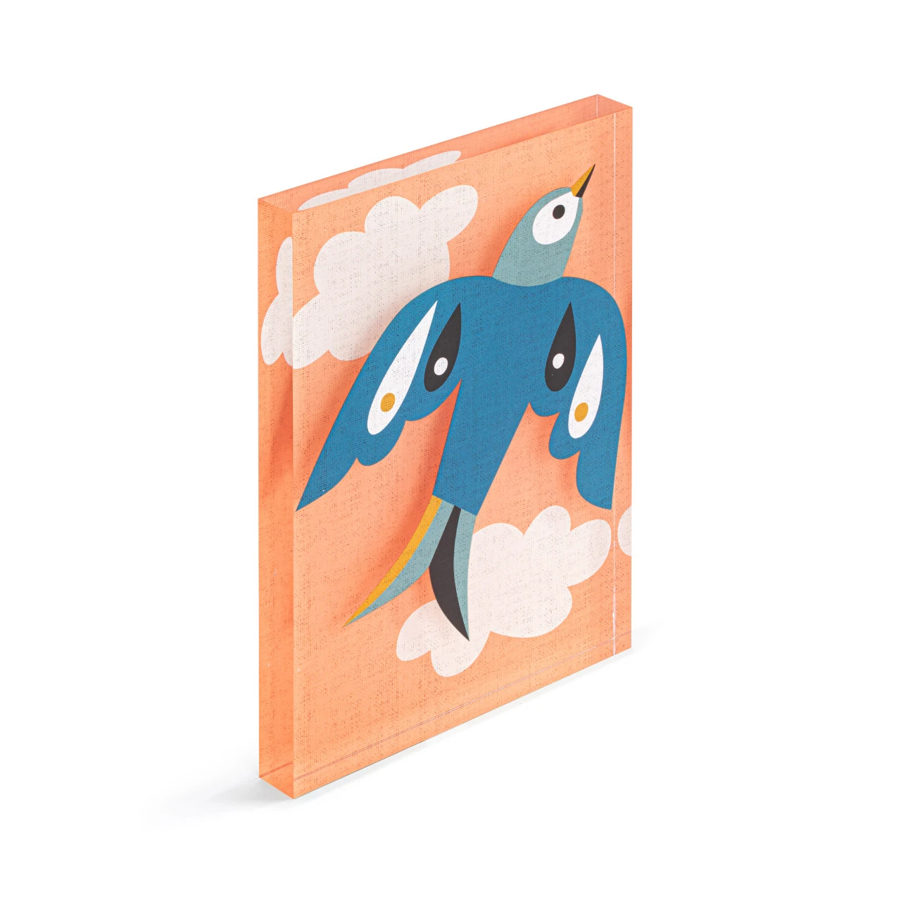 Fly Free Together Tile Acrylic Wall Art - 5x7in thumbnail