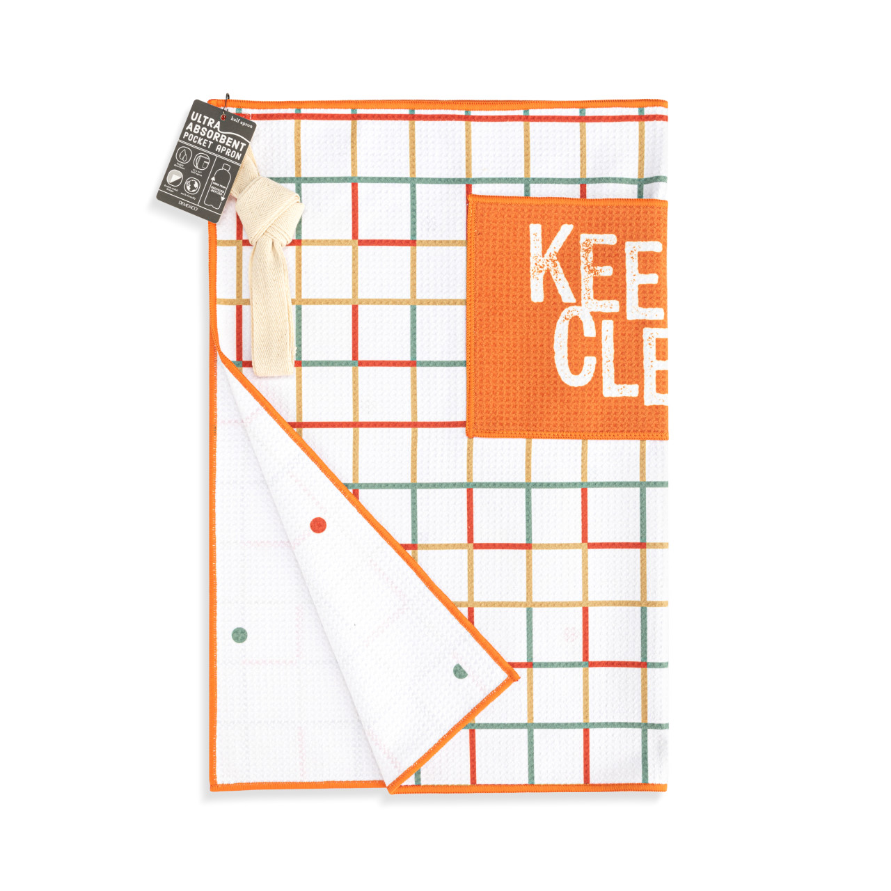 Keep It Clean Absorbent Half Apron - 27x20in thumbnail