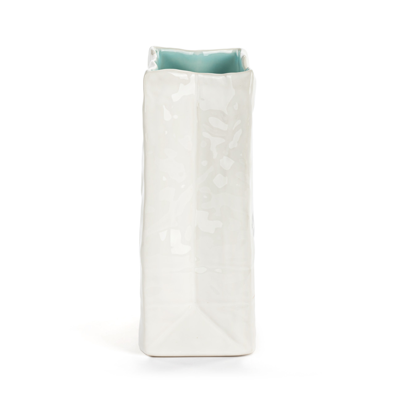 Live From Snack Time Make Happiness Ceramic Small Notepaper Vase - 4x6in thumbnail