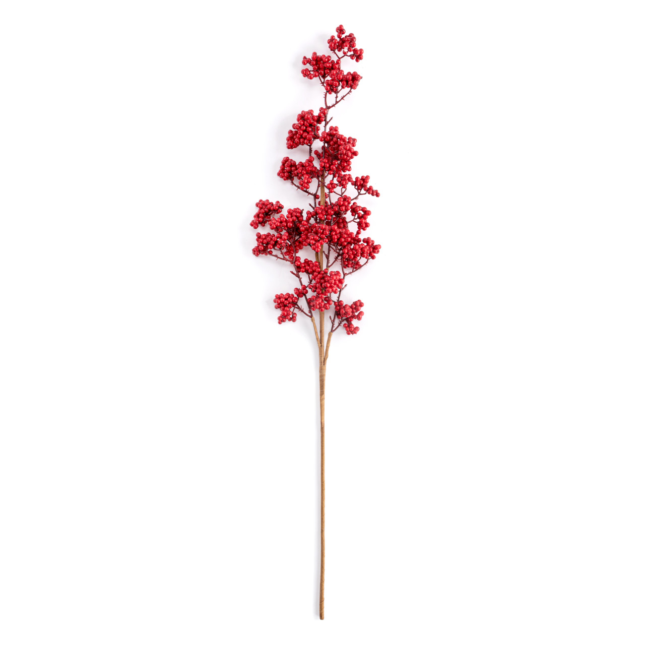Red Christmas Berry Spray Pick - 30in thumbnail