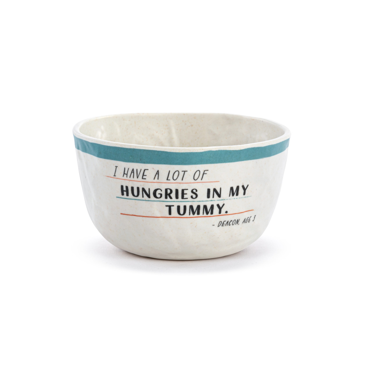 Live From Snack Time Hungries in My Tummy Melamine Snack Bowl - 4.5in thumbnail