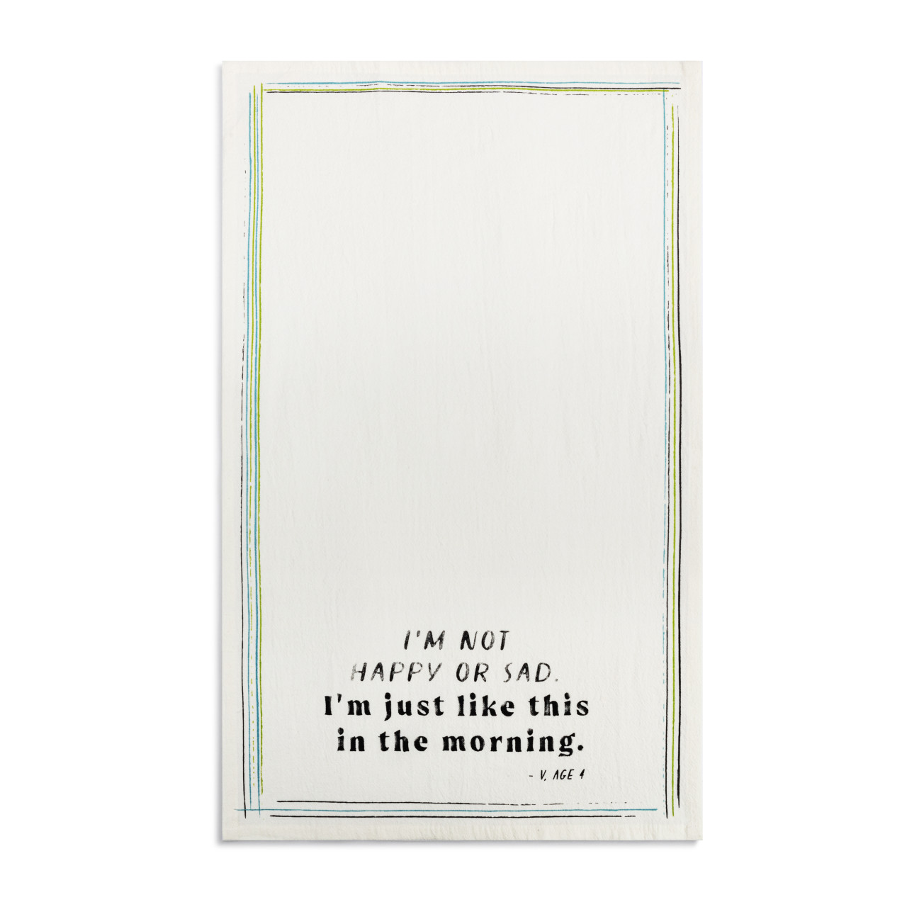 Live From Snack Time Like This in the Morning Flour Sack Towel - 17x28in thumbnail