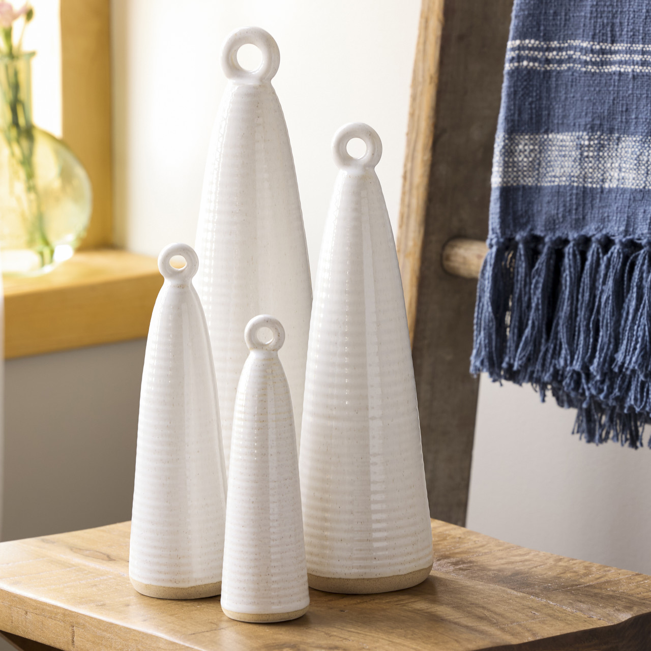 Inspired Family White Ceramic Figure - 9in thumbnail