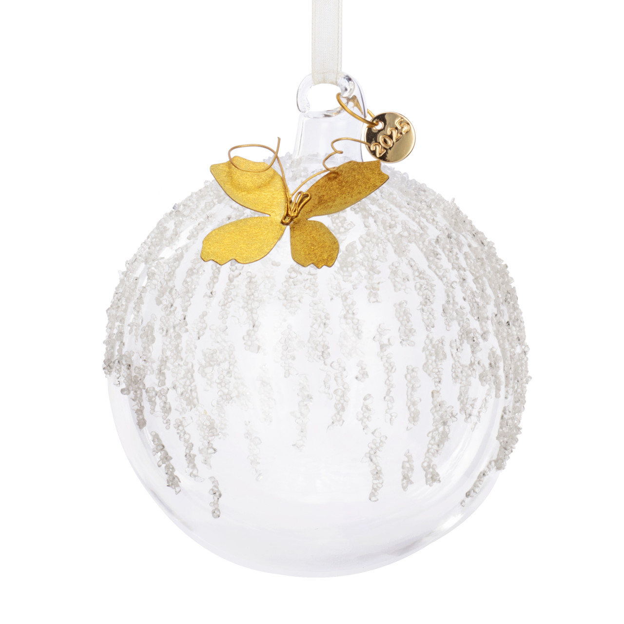 Elisabeth Hays 2025 Butterfly Dated Ornament - 4in thumbnail