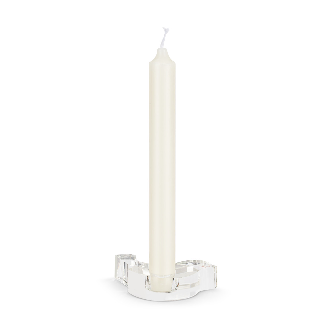 Crystal Bird Taper Candle Holder - 3x1in thumbnail