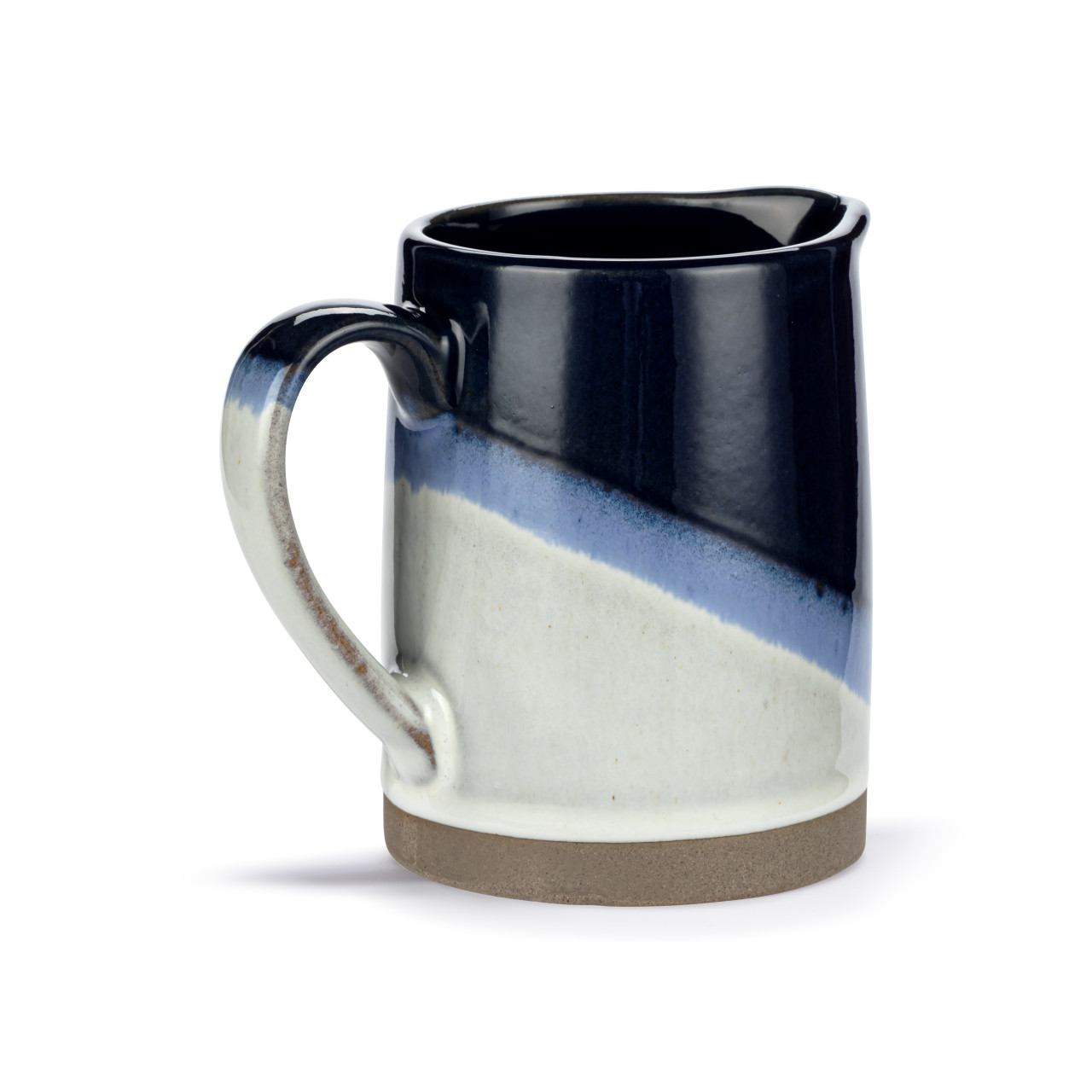 Blue Ombre Mini Ceramic Pitcher - 10oz thumbnail