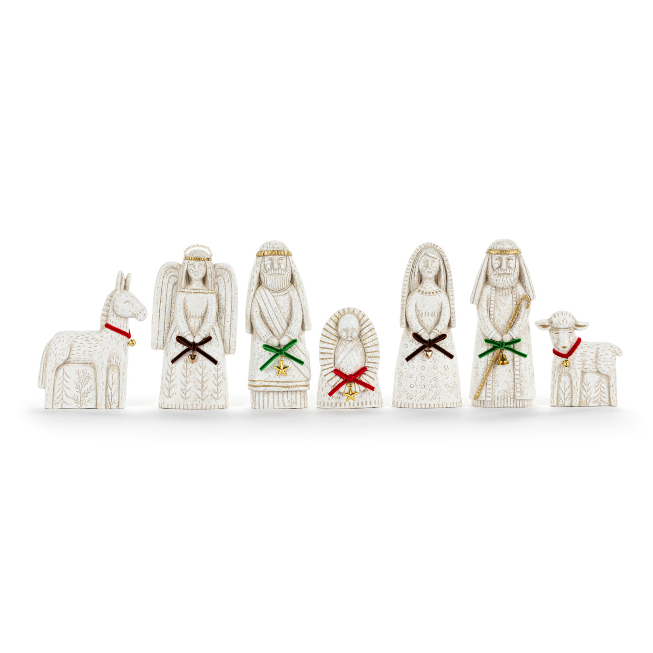 Nativity Paper Pulp Figures - Set of 7 thumbnail