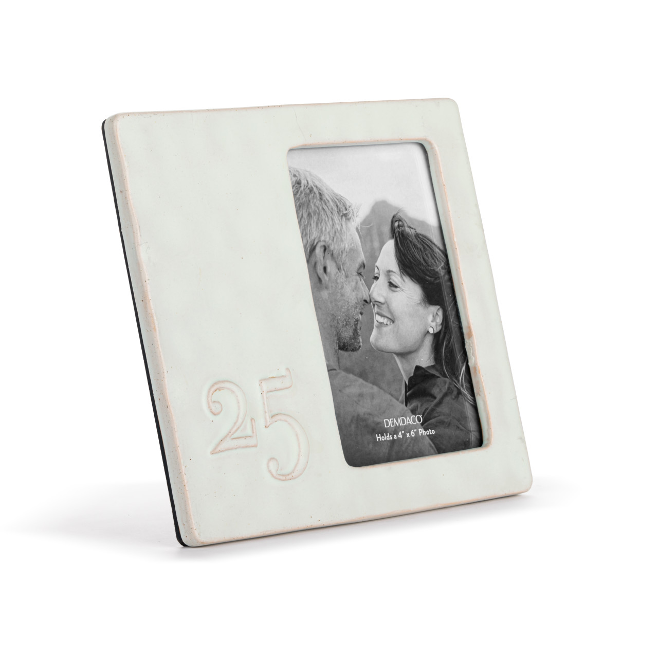 Inspired 25 Years Ceramic Frame - 4x6in thumbnail