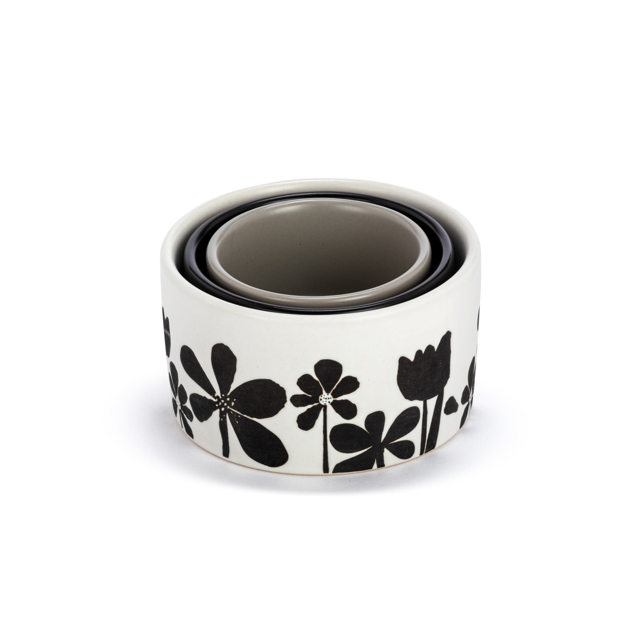 Nesting Prep Bowls Bold Floral - Set of 3 thumbnail