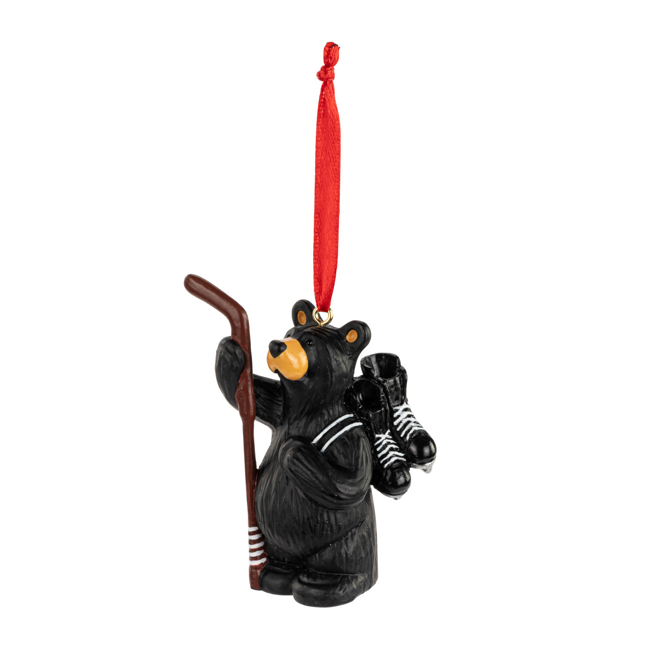 Hockey Bear Ornament thumbnail